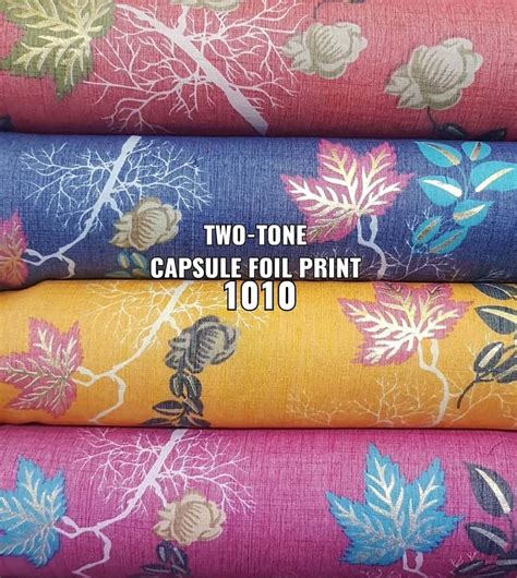 Rayon Capsule Foil Print Width At Rs Meter In Ahmedabad Id