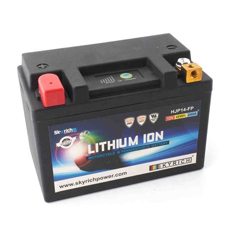 Lithium Ion Motorbike Battery HJP14 FP 129 95 For Hyosung GT 125 N