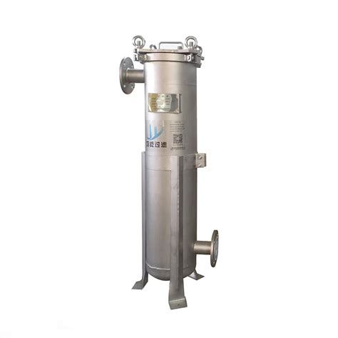 Industrial Wast Water Treatment Stainless Steel Single Bag Filter