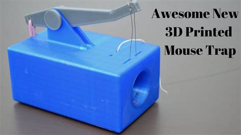 Another Awesome 3d Printed Mouse Trap Invented By A Youtube Viewer