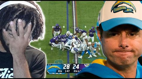 Brandon Staley Made Another Dumb Call Los Angeles Chargers Vs