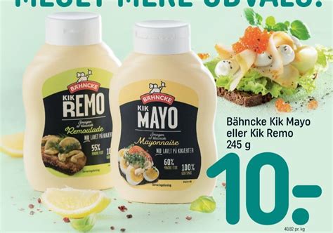 Kik Mayo Mayonnaise Tilbud Hos Rema