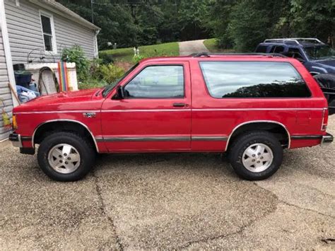 1990 Chevy S10 Blazer For Sale