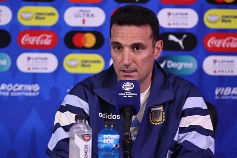 Habló Scaloni Antes Del Duelo Ante Ecuador Por Los Cuartos De La Copa