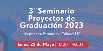 INVITACIÓN 3er Seminario Proyectos de Graduación Magíster en