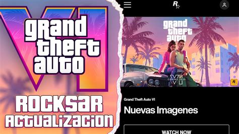 GTA 6 Rockstar Actualiza Su Pagina OFICIAL Con Nuevas IMAGENES YouTube