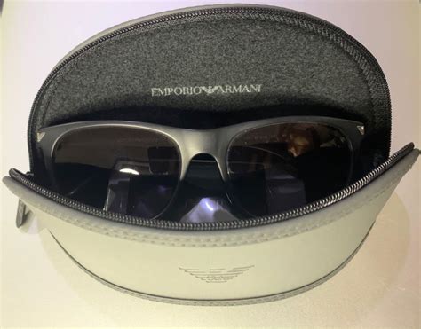 Authentic Emporio Armani Sunglasses Polarize Fesyen Pria Aksesoris Kacamata Di Carousell