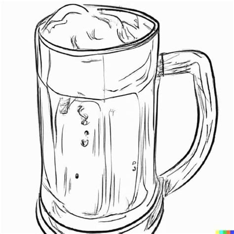 Desenhos De Chopp Para Imprimir E Colorir Pintar