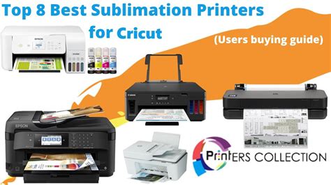 Top 8 Best Sublimation Printers For Cricut Buying Guide