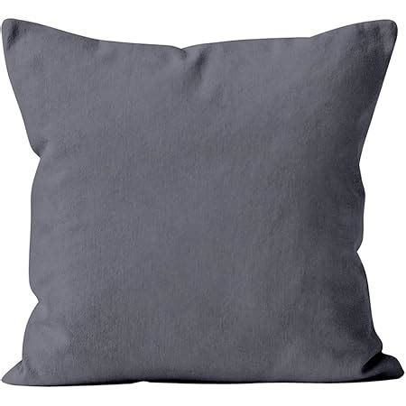 Soleil D Ocre Alix Housse De Coussin Polyester Gris X Cm