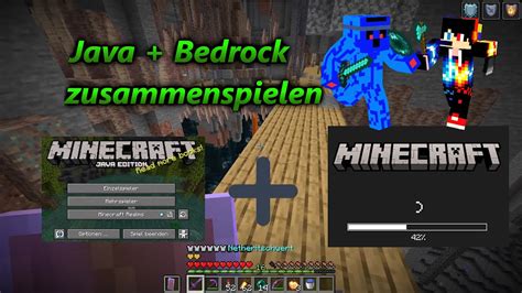 Minecraft Java Und Bedrock Zusammenspielen Tutorial Deutsch Youtube