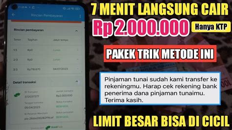 Pinjol Resmi Ojk Cepat Cair Limit Besar Tenor Panjang Mudah Di