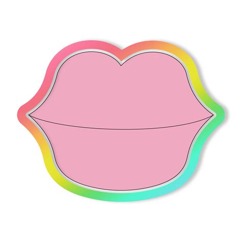 Chubby lips Cutter - The Sprinkle Factory