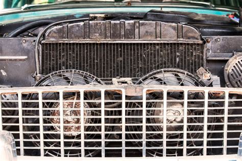 Old Car Radiator Stock Photo Image Of Design Form Piece 30569624