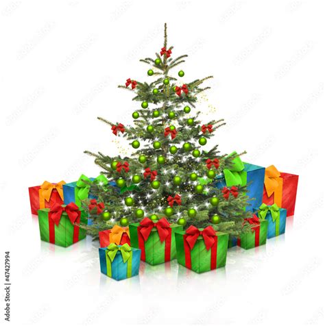 Geschenke Unterm Weihnachtsbaum Stock Foto Adobe Stock