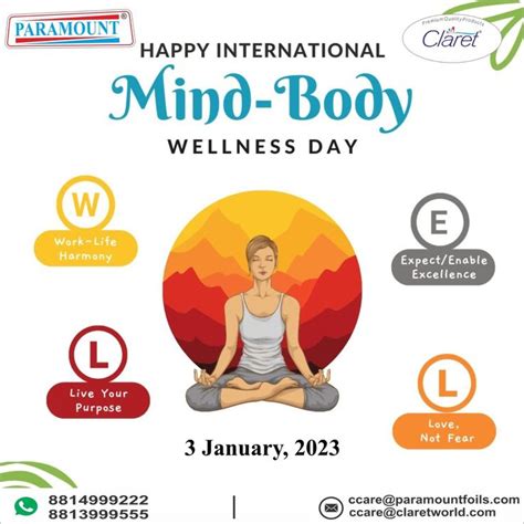 Happy International Mind Body Wellness Day