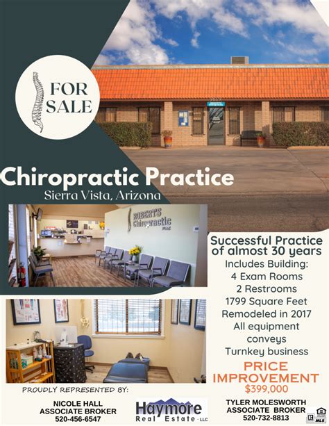 For Sale Chiropractic Practice Sierra Vista Arizona Aac Arizona