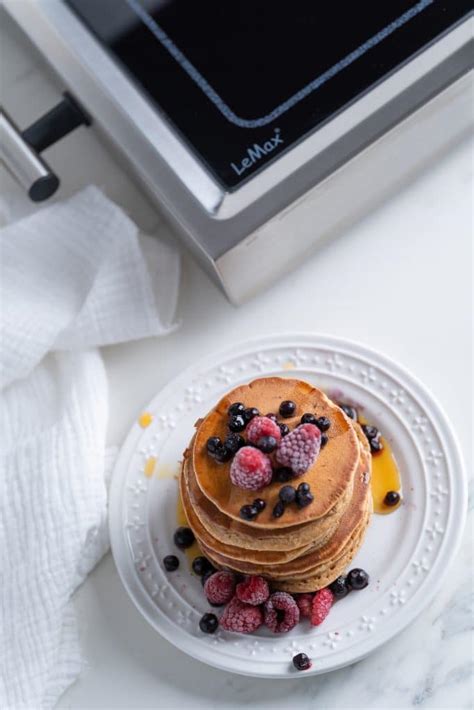 Pancakes Healthy au Yaourt et à la Cannelle La Cuisine de Géraldine