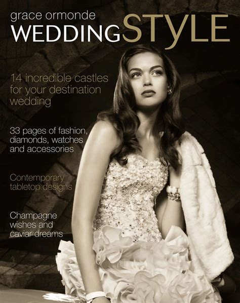 Grace Ormonde Wedding Style 2010 Fallwinter Cover Photography Jade