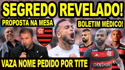 Segredo Revelado Flamengo Faz Proposta Para Jogador Pedido Por Tite