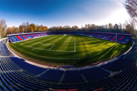 Premium Photo | Outdoor national football field scene