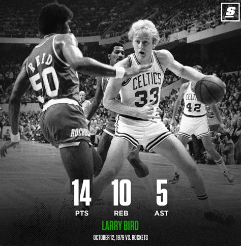 Larry Bird’s First Nba Game Larry Legend Club