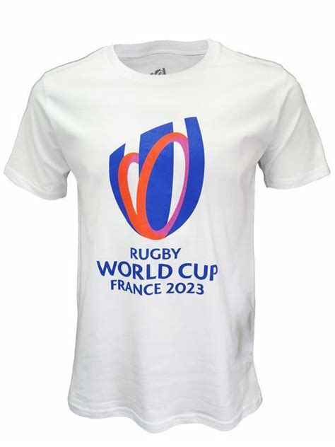 Mens Rugby World Cup Tee White - Official Merchandise