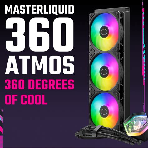 Cooler Master MasterLiquid 360 Atmos ARGB Liquid Cpu Cooler Alfrensia