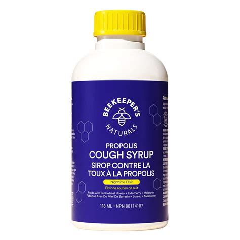 Beekeepers Naturals Nighttime Propolis Cough Syrup At Natura Market