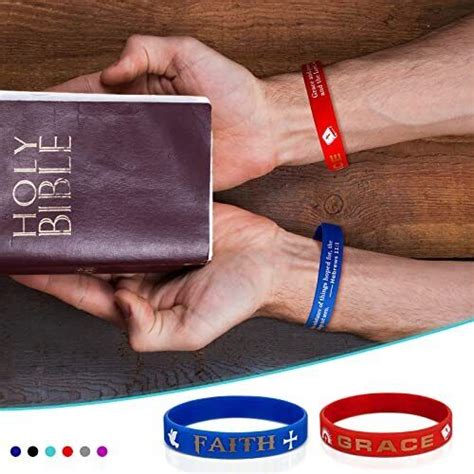 Inspirational Bible Verses Religious Christian Silicone Rubber