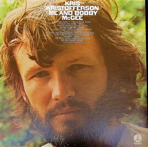 Kris Kristofferson Me And Bobby Mcgee Lp