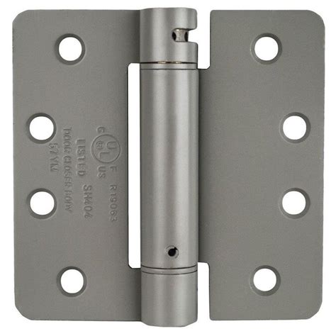 Global Door Controls Residential Hinge 4 In Primed Barrel Door Hinge In