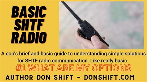 Basic Shtf Radio Youtube