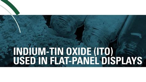 VIDEO: Indium-Tin Oxide (ITO) Used in Flat-Panel Displays | Indium ...