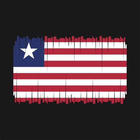 Liberia Flag Vector 21981646 Vector Art at Vecteezy