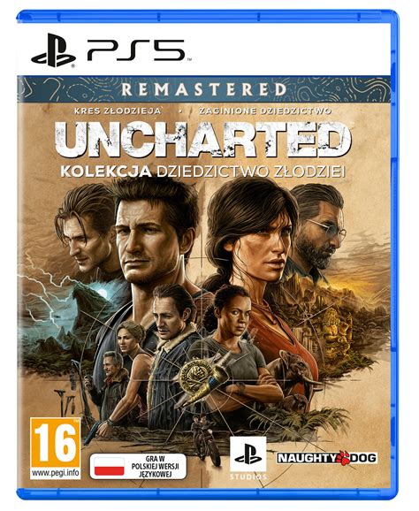 Uncharted Kolekcja Dziedzictwo Złodziei Gra PS5 niskie ceny i opinie