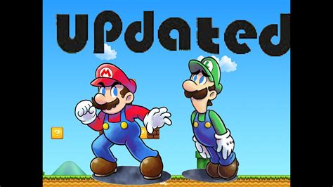 Mugen Super Mario Hd And Luigi Updated Youtube