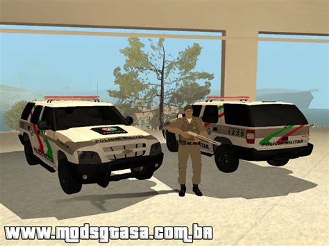 Pack Chevrolet Blazer Pmsc Skin Policia Pmsc Mods Gta San Andreas