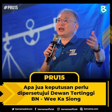 Bernama On Twitter Apa Jua Keputusan Yang Dibuat Oleh Bn Perlu