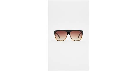 Quay X Desi Perkins Otl Ii Sunglasses In Brown Lyst