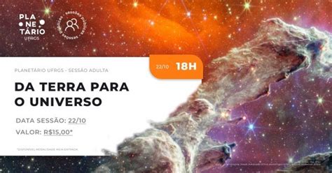 Sessão na Cúpula Da Terra para o Universo em Porto Alegre Sympla