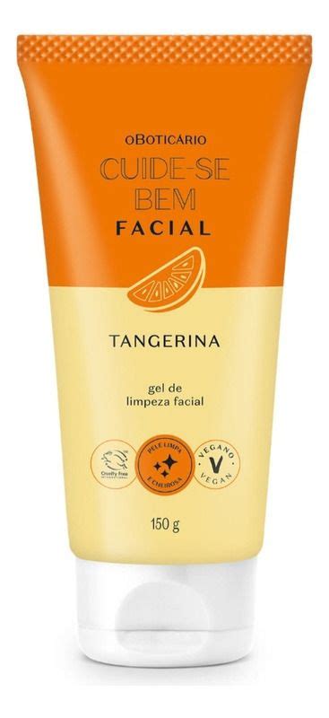 O Boticário Cuide Se Bem Feira Gel Limpeza Facial Tangerina R 30 em