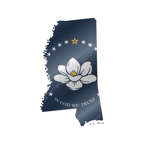 Mississippi Vector Design Images Detailed Waving Flag Map Of Mississippi Waving Country