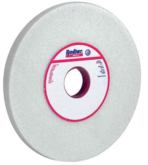 Radiac 7 Diameter White Aluminum Oxide Surface Grinding Wheels Penn Tool Co Inc