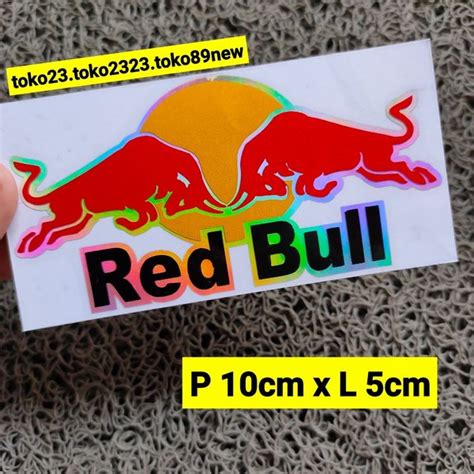 Jual Stiker Motor Hologram Gambar Red Bull Di Lapak Toko Bukalapak