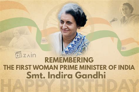 Happy Birthday Indira Gandhi - Indira Gandhi Birthday Wishes | Dizain