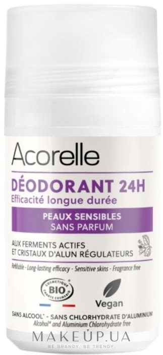 Acorelle Deodorant Roll On 24H Sensitive Skins Шариковый дезодорант