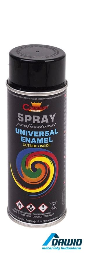 Farba Spray Uniwersalna Czarny Mat Ral Ml Ral Za Z Z