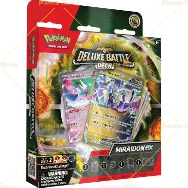 Pokemon Mazzo Lotte Deluxe Miraidon Ex