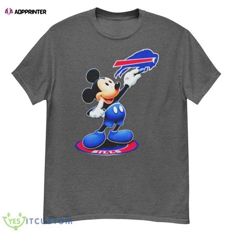 Mickey Mouse Nfl Buffalo Bills Logo 2023 Shirt Aopprinter